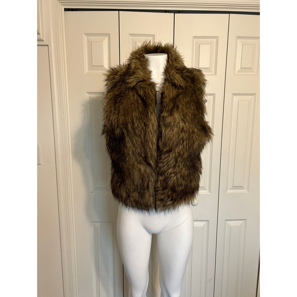 Echo womens Faux Fur Vest